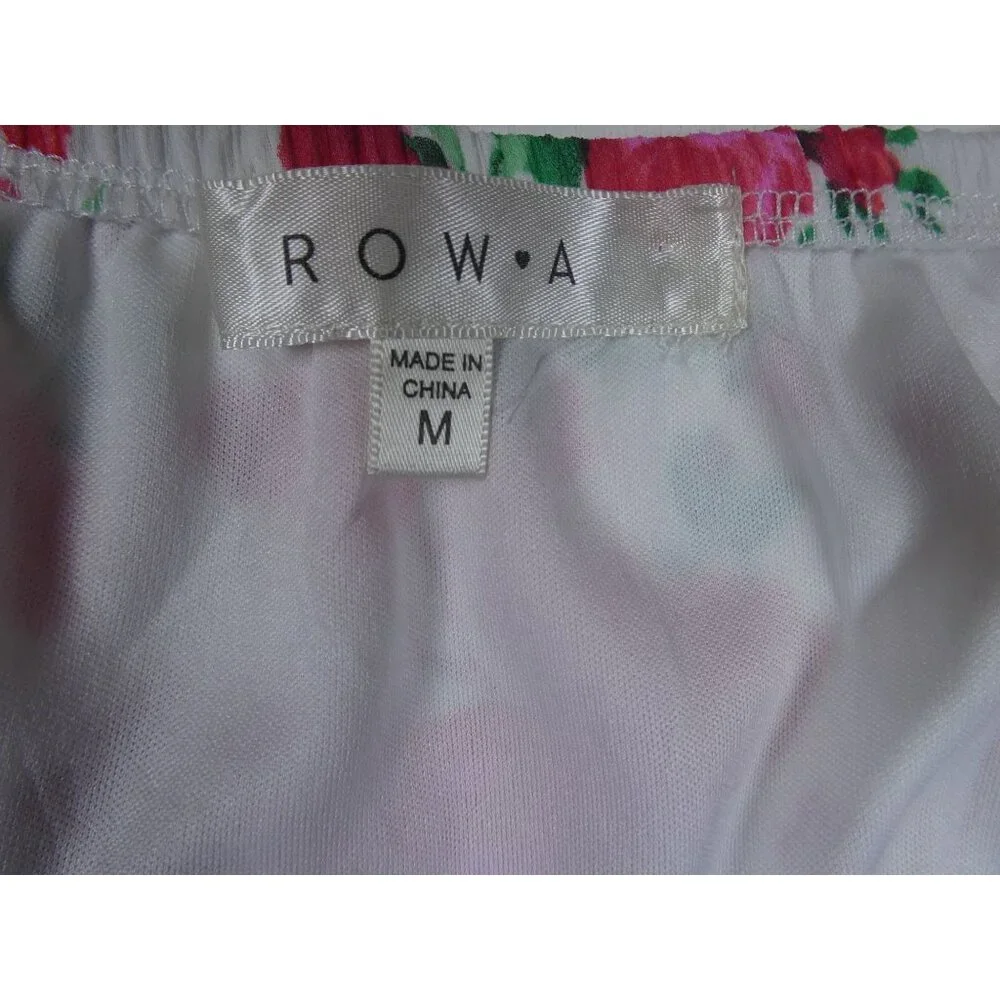 Rowa Floral Print‎ Swimwear or Everyday Wear Women's Size M - Picture 4 of 6